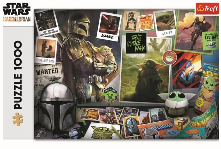 Puzzle 1000 elementów «Star Wars. Kolekcja Grogu. The Mandalorian» - wyświetleń 1